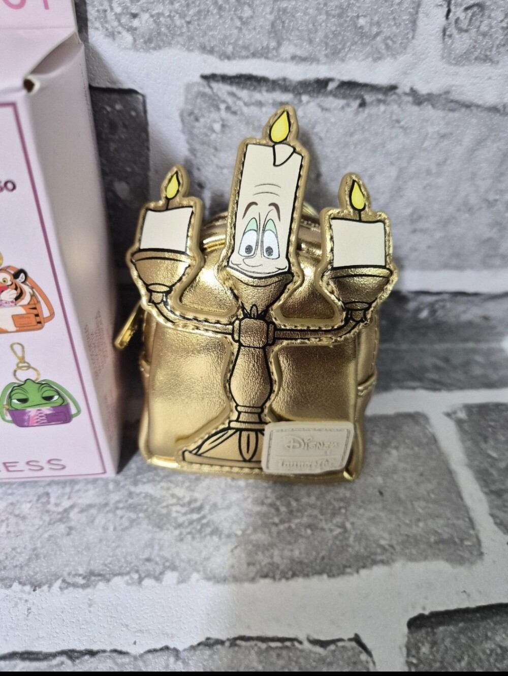 Loungefly Disney Princess Mystery Box Bag Charm (Lumiere)